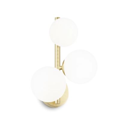 Ideal Lux - Tulipa de repuesto para araña/luminaria/lámpara PERLAGE, diámetro 12 cm, blanca