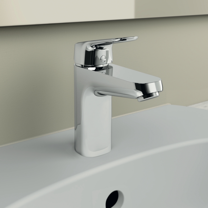 Ideal Standard B1714AA - Grifo para lavabo CERAFLEX 15,9 cm, acabado cromo brillante