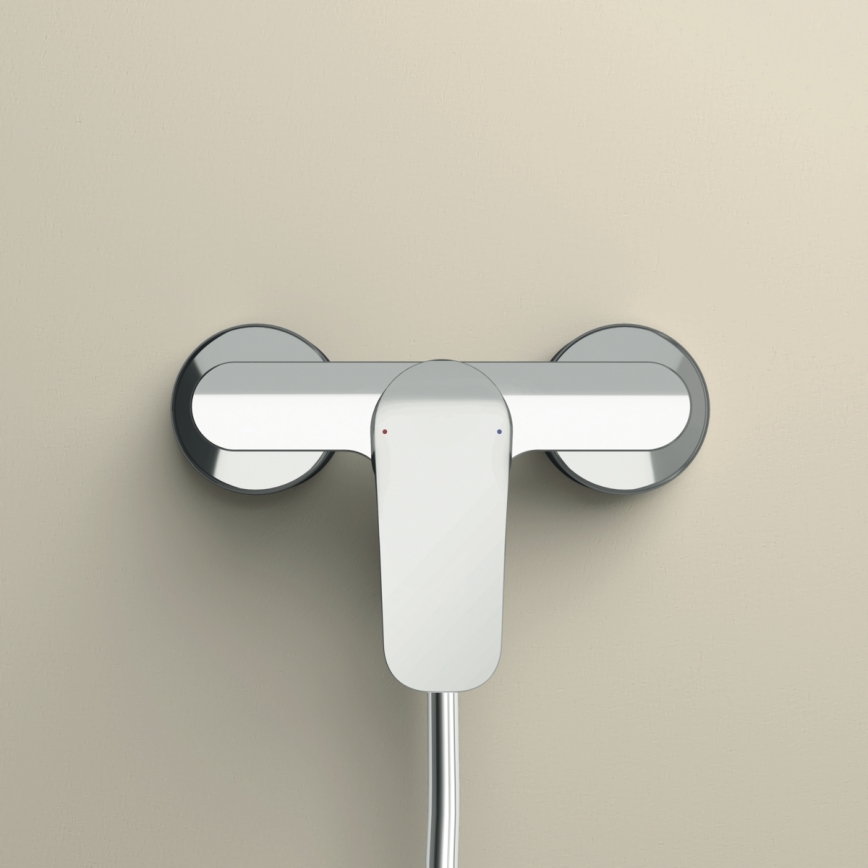 Ideal Standard B1720AA - Mezclador de ducha CERAFLEX, acabado cromo brillante