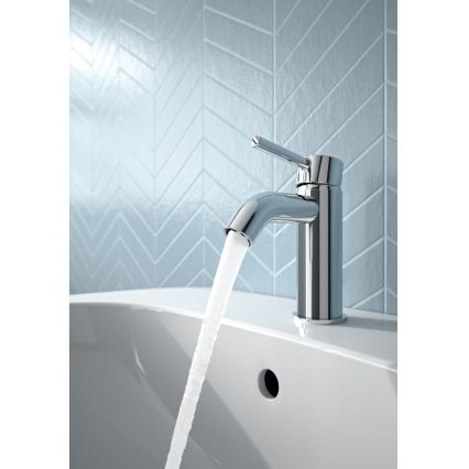 Ideal Standard BC268AA - Grifo para lavabo CERALINE, 14,7 cm, cromo brillante