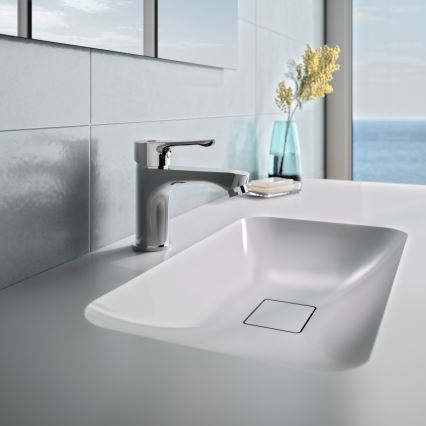 Ideal Standard BC552AA - Grifo de lavabo ALPHA 13,6 cm, cromo brillante