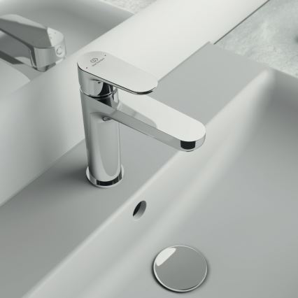 Ideal Standard BC554AA - Grifo de lavabo CERAFINE MODEL O 17,6 cm cromo brillante