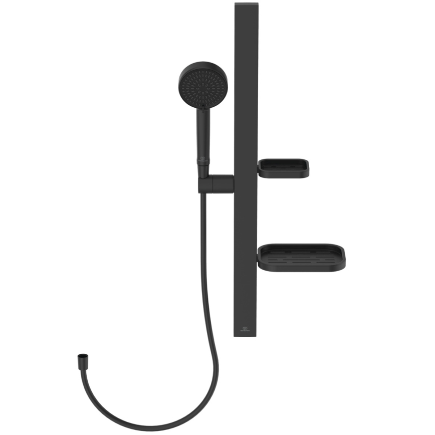 Ideal Standard BD586XG - Juego de ducha IDEALRAIN ALU+ negro mate