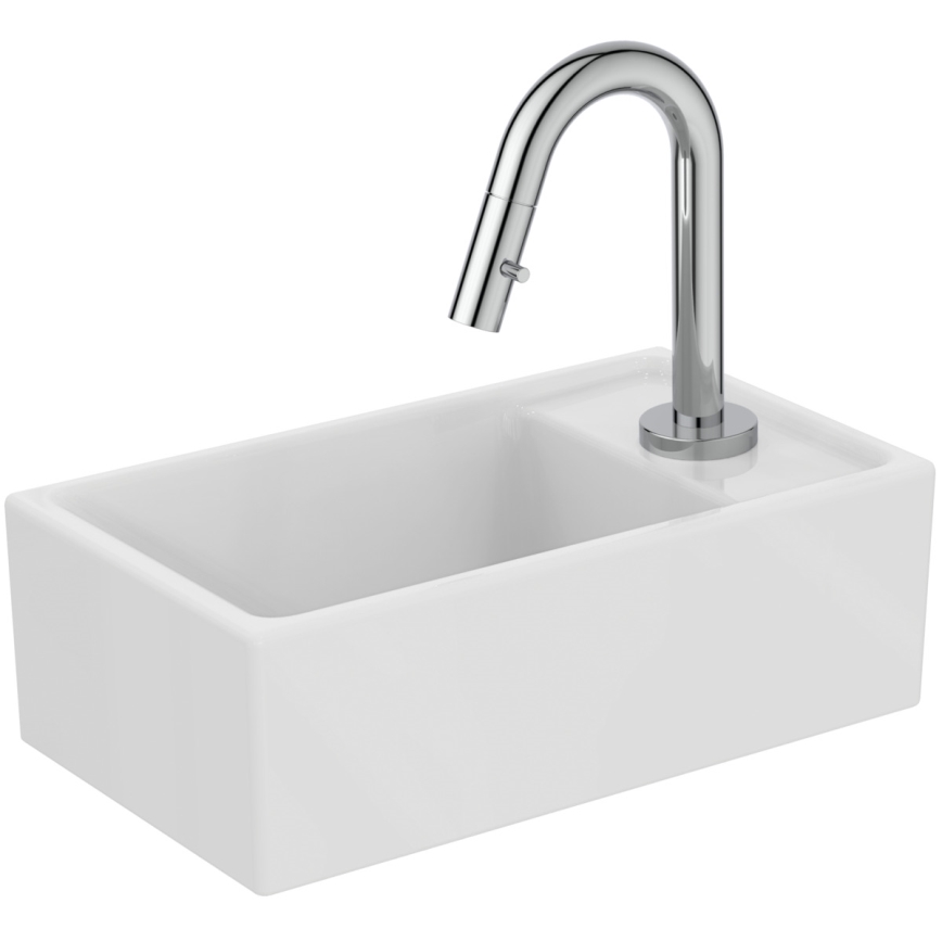 Ideal Standard E211201 - Lavabo suspendido I.LIFE S 37x21 cm cerámica/blanco