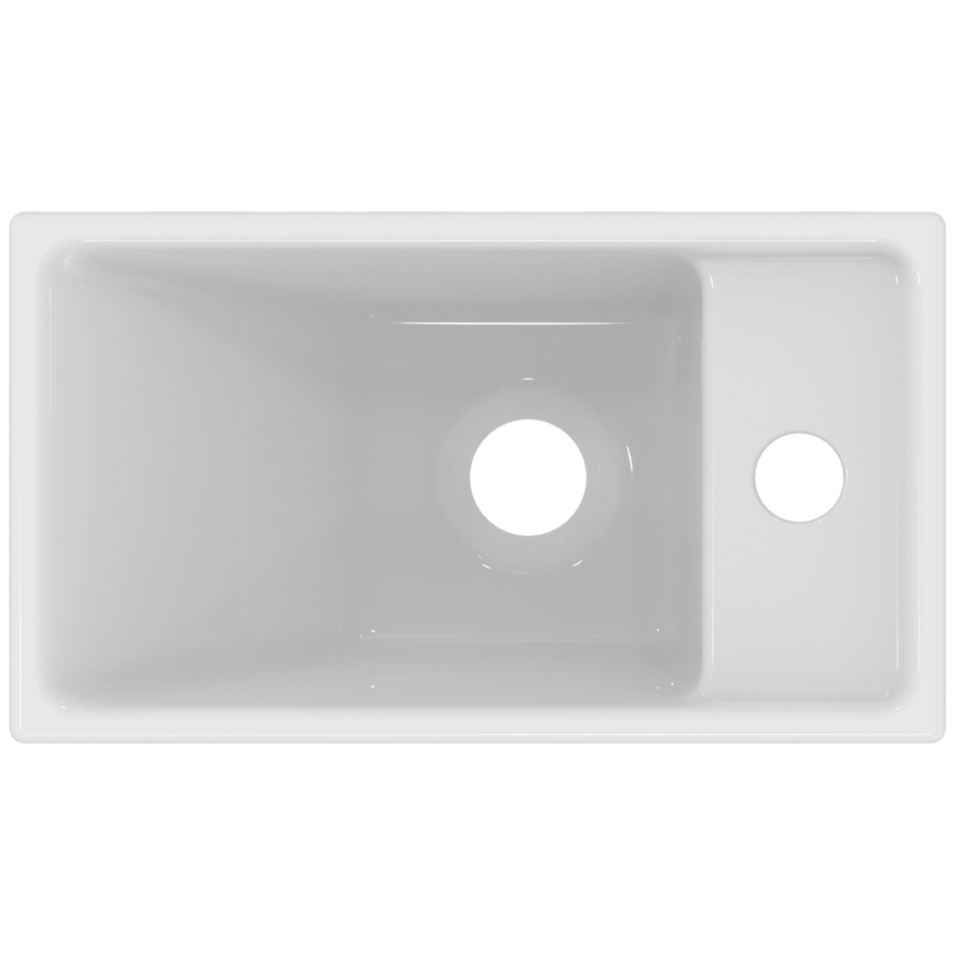 Ideal Standard E211201 - Lavabo suspendido I.LIFE S 37x21 cm cerámica/blanco