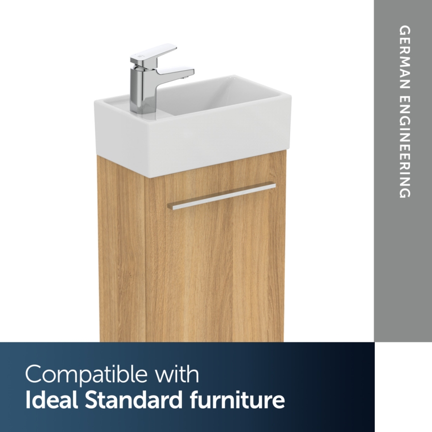 Ideal Standard E211301 - Lavabo suspendido I.LIFE S 37x21 cm cerámica/blanco