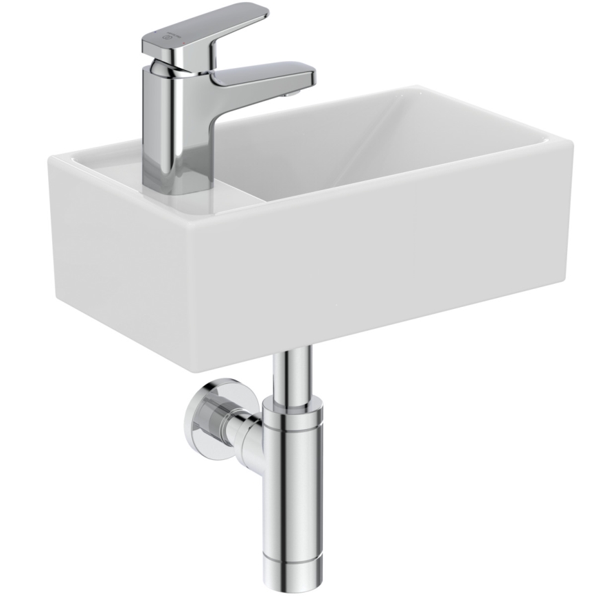 Ideal Standard E211301 - Lavabo suspendido I.LIFE S 37x21 cm cerámica/blanco