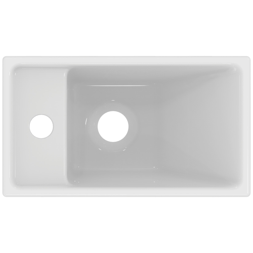 Ideal Standard E211301 - Lavabo suspendido I.LIFE S 37x21 cm cerámica/blanco