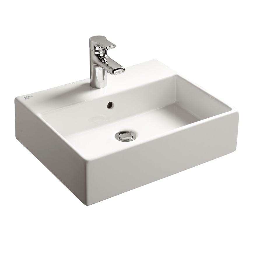 Ideal Standard K077701 - Lavabo suspendido STRADA 50x42 cm cerámica/blanco