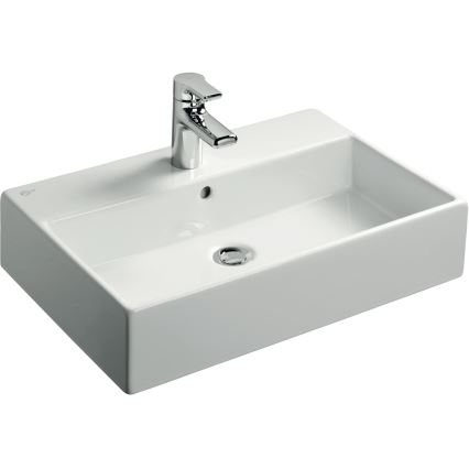 Ideal Standard K078101 - Lavabo sobre encimera STRADA 60x42 cm cerámica/blanco