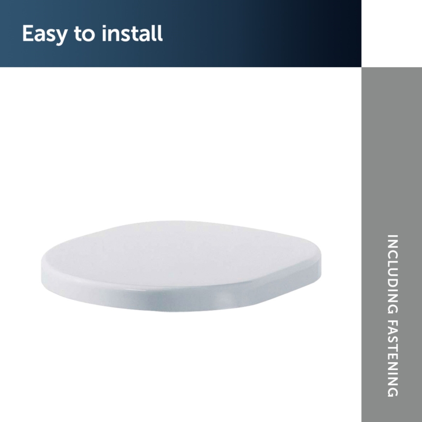 Ideal Standard K706101 - Asiento de inodoro SoftClose TONIC blanco