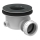 Ideal Standard K936367 - Sifón para plato de ducha 9 cm negro/blanco
