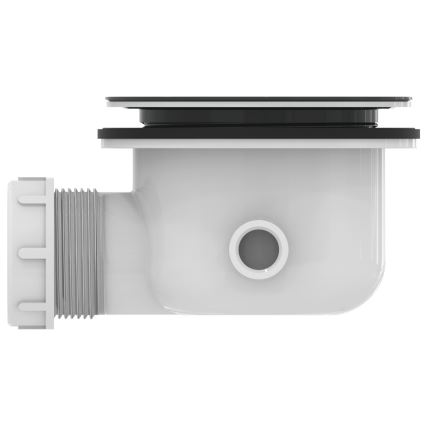 Ideal Standard K936367 - Sifón para plato de ducha 9 cm negro/blanco