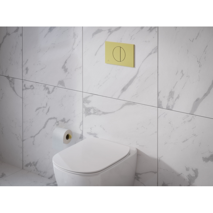 Ideal Standard T007901 - Inodoro suspendido TESI de cerámica, blanco