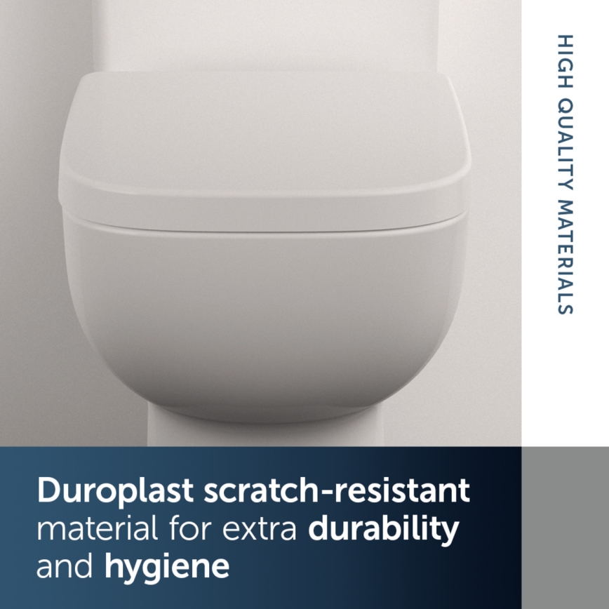 Ideal Standard T453001 - Asiento de inodoro I.LIFE A blanco