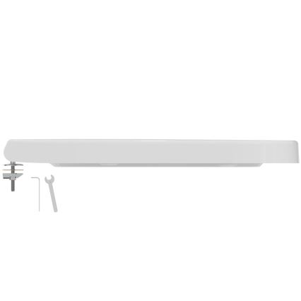 Ideal Standard T453001 - Asiento de inodoro I.LIFE A blanco