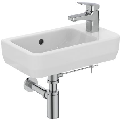 Ideal Standard T458601 - Lavabo suspendido I.LIFE S 45 x 25 cm cerámica/blanco