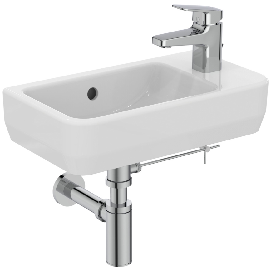 Ideal Standard T458601 - Lavabo suspendido I.LIFE S 45 x 25 cm cerámica/blanco
