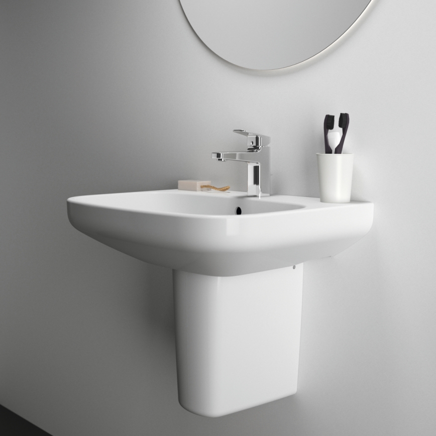 Ideal Standard T470501 - Lavabo suspendido I.LIFE A 60x48 cm cerámica/blanco