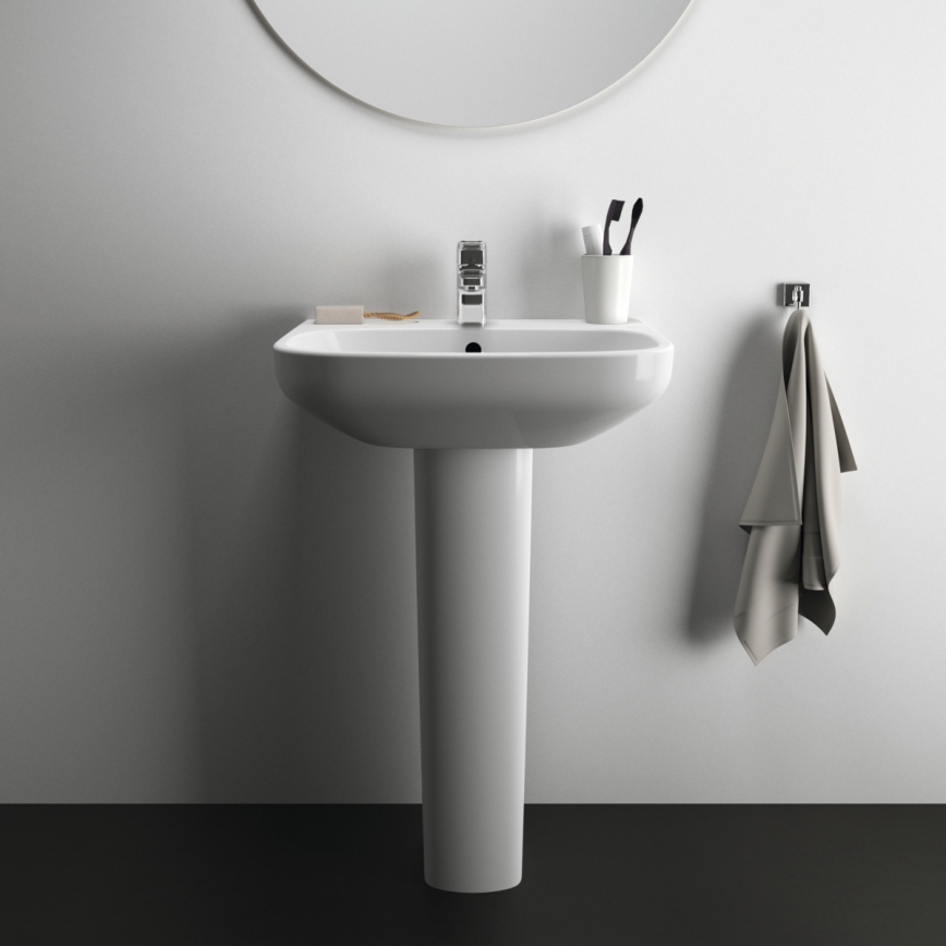 Ideal Standard T470501 - Lavabo suspendido I.LIFE A 60x48 cm cerámica/blanco