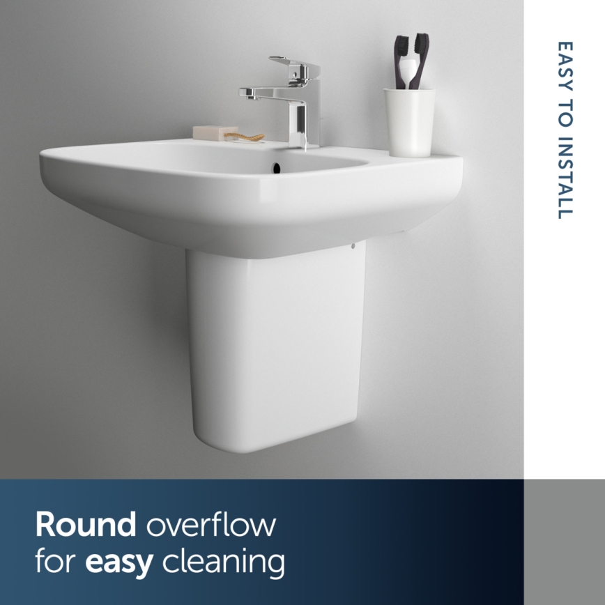 Ideal Standard T470501 - Lavabo suspendido I.LIFE A 60x48 cm cerámica/blanco