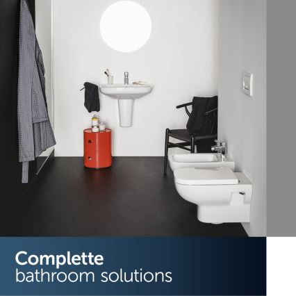 Ideal Standard T471701 - Inodoro suspendido Rimless I.LIFE A cerámica/blanco