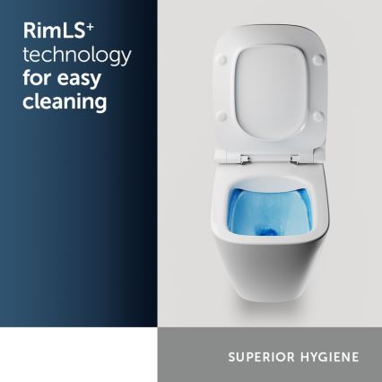 Ideal Standard T471701 - Inodoro suspendido Rimless I.LIFE A cerámica/blanco