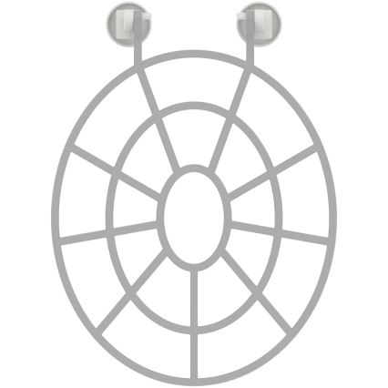 Ideal Standard VV612000 - Rejilla de plástico para lavadero 34x40,2 cm, gris