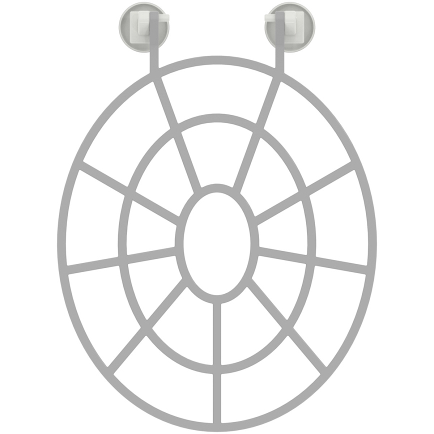 Ideal Standard VV612000 - Rejilla de plástico para lavadero 34x40,2 cm, gris