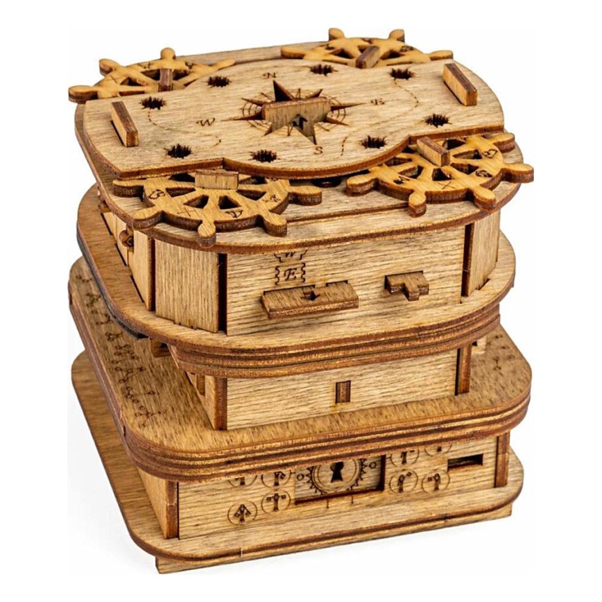 iDventure - Puzzle de madera Caja de Davy Jones
