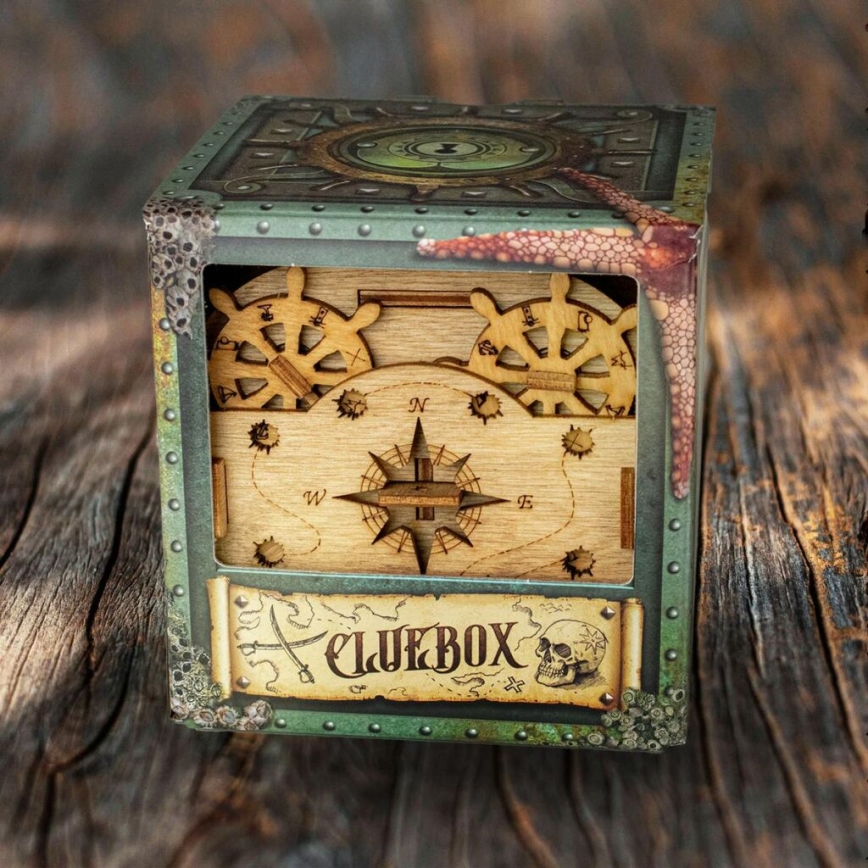 iDventure - Puzzle de madera Caja de Davy Jones