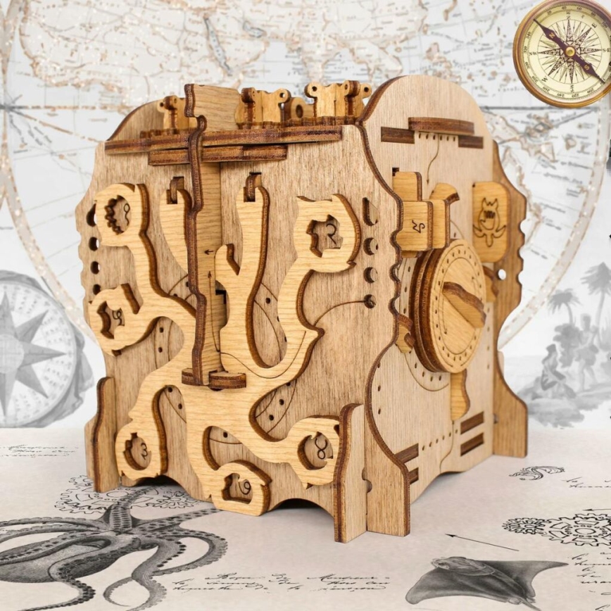 iDventure - Puzzle de madera El Nautilus del Capitán Nemo escape room