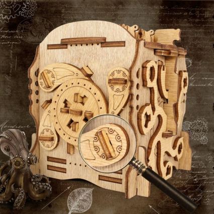 iDventure - Puzzle de madera El Nautilus del Capitán Nemo escape room