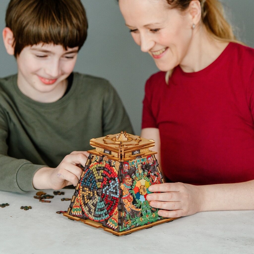 iDventure - Puzzle de madera Pirámide del Sol