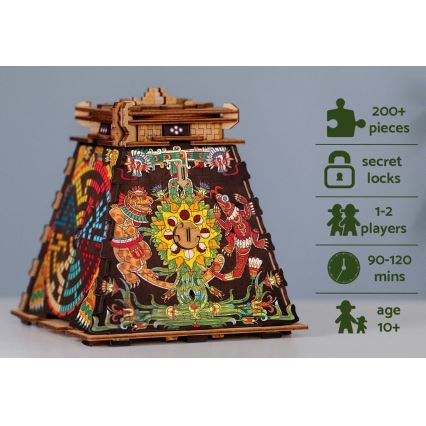 iDventure - Puzzle de madera Pirámide del Sol