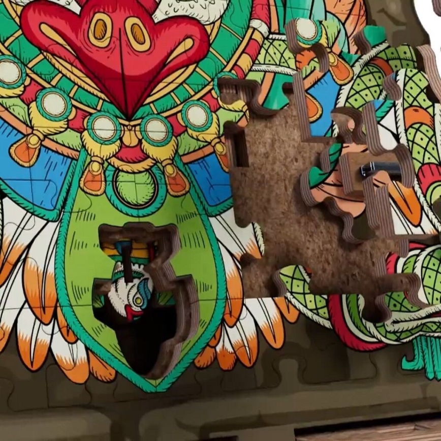 iDventure - Puzzle de madera Pirámide del Sol