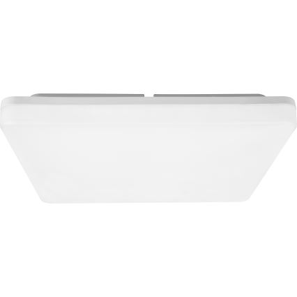 Plafón LED RGBW regulable para baño LED/24W/230V 3000-6500K 33x33 cm IP54 blanco Wi-Fi