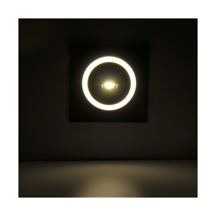 Iluminación de escalera LED exterior Q3 LED/3W/230V IP44