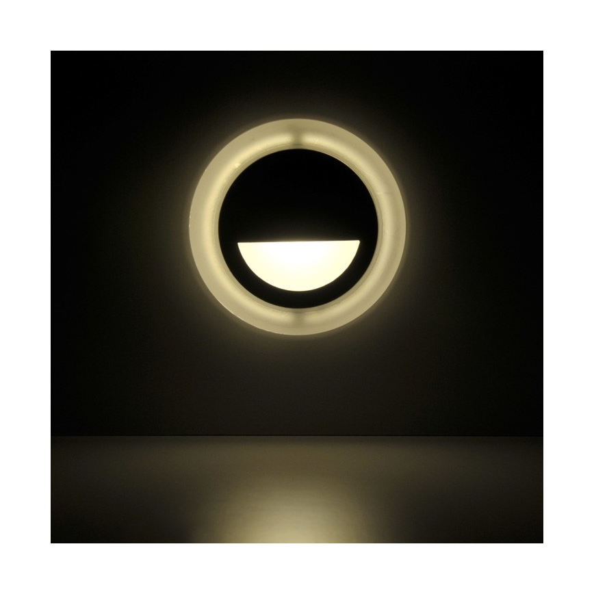 Iluminación de escalera LED exterior Q4 LED/3W/230V IP44