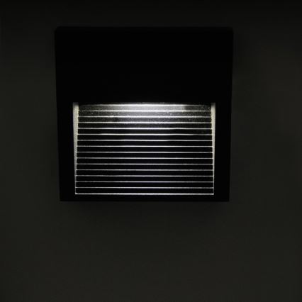 Iluminación de escalera LED exterior Q9 LED/3W/230V IP44