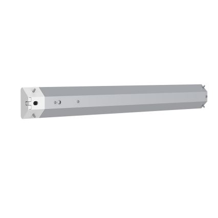 Iluminación LED bajo mueble con tomas y USB puertos LED/18W/230V 4000K plata