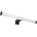 Iluminación LED para espejo de baño, 8 W, 230 V, 30 cm, IP44, negro