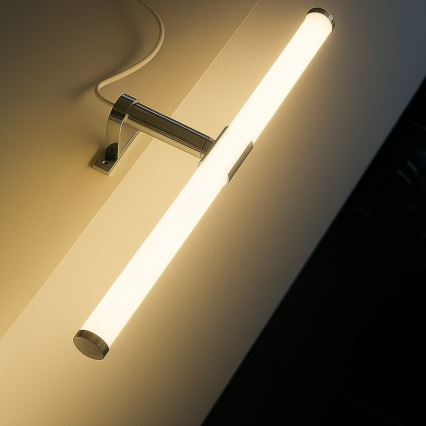 Iluminación LED para espejo de baño APA LED/6W/230V 40 cm IP44 cromo brillante