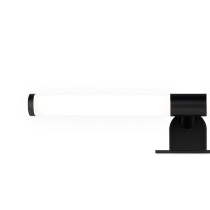 Iluminación LED para espejo de baño APA LED/6W/230V 40 cm IP44 negra