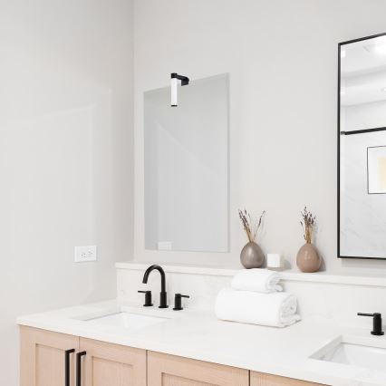 Iluminación LED para espejo de baño APA MINI/4W/230V IP44 negro