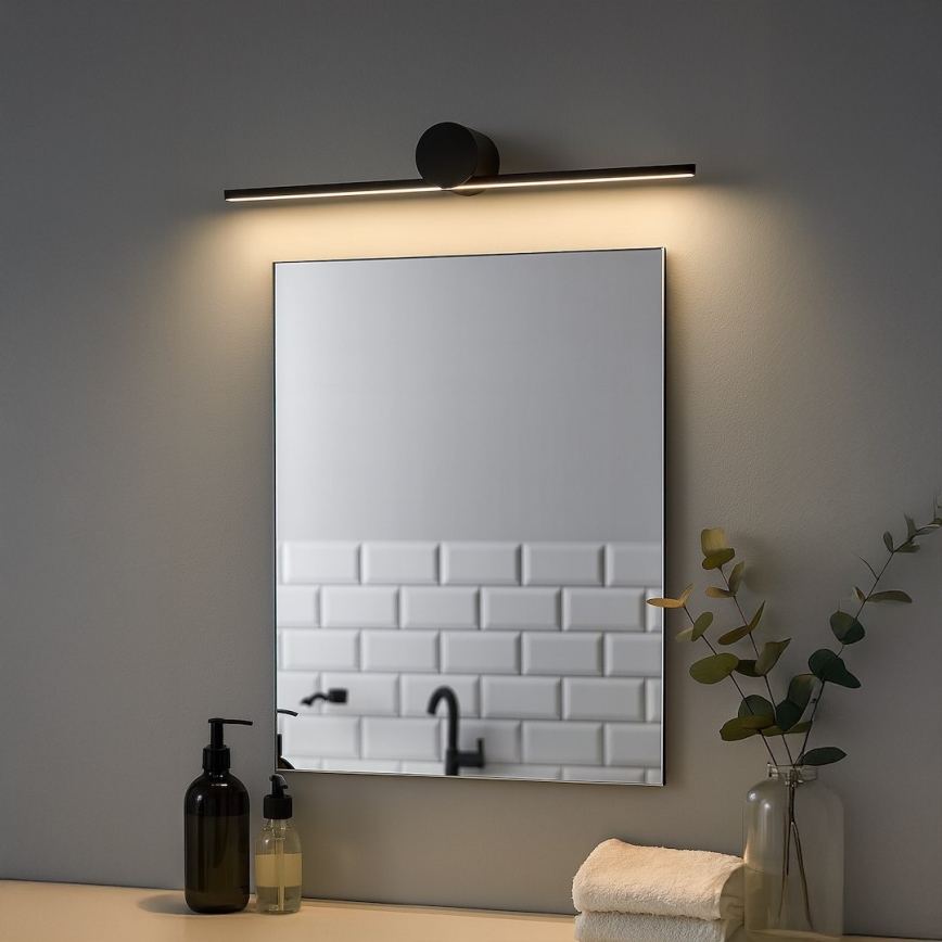 Iluminación LED para espejo de baño ARTIST LED/6W/230V 40 cm IP44 negro