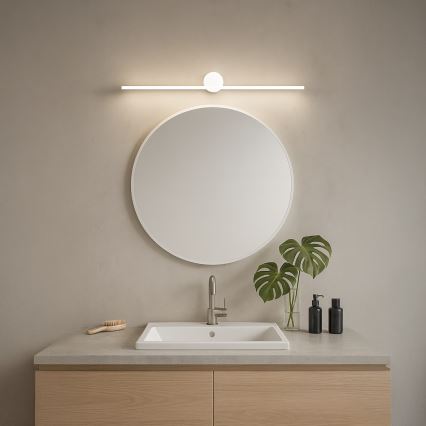 Iluminación LED para espejo de baño ARTIST LED/9W/230V 60 cm IP44 blanco
