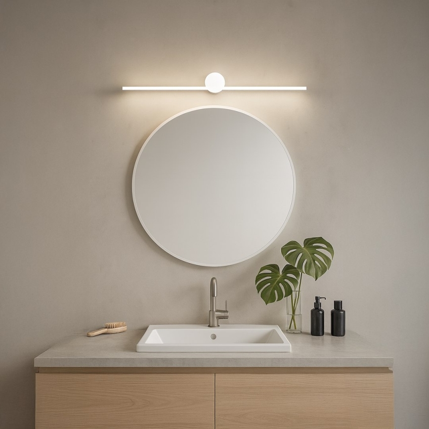 Iluminación LED para espejo de baño ARTIST LED/9W/230V 60 cm IP44 blanco
