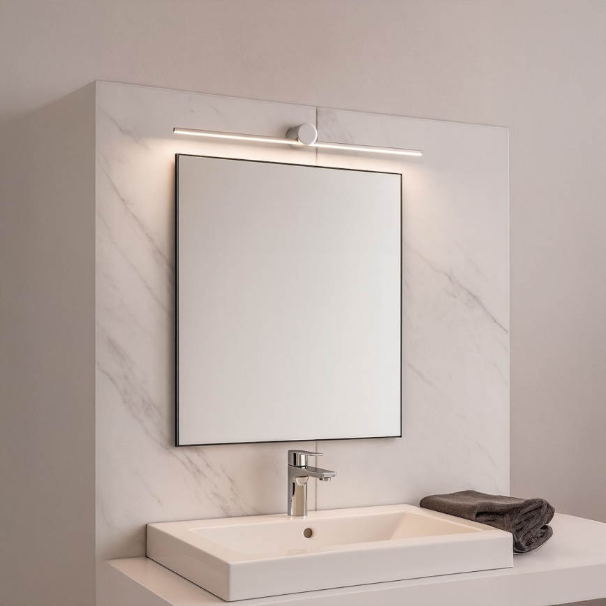 Iluminación LED para espejo de baño ARTIST LED/9W/230V 60 cm IP44 cromo brillante