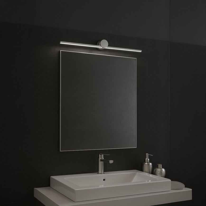 Iluminación LED para espejo de baño ARTIST LED/9W/230V 60 cm IP44 cromo brillante